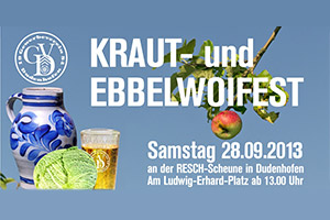 Kraut- und Ebbelwoifest 2013